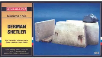 Plus Model 44 Deutscher Bunker in 1:35