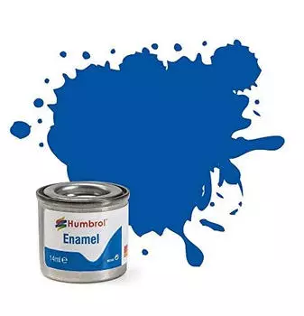 Humbrol 481014 Enamel Nr. 14 Französisches Blau glänzend 14 ml
