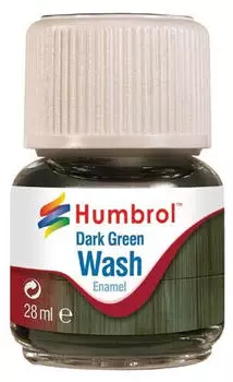 Humbrol 486203 Enamel-Wash Dunkelgrün 28 ml