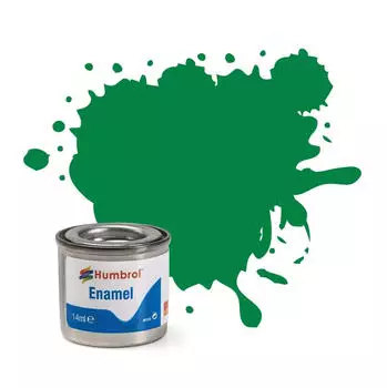 Humbrol 481002 Enamel Nr. 2 Smaradgrün glänzend 14 ml