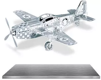 Metal Earth FASCINATIONS 502498 : Mustang P-51