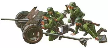 Tamiya 300035035 1:35 Dt. 3,7cm PAK 35/36 m. F