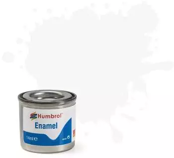 Humbrol 481022 Enamel Nr. 22 Weiss glänzend 14 ml