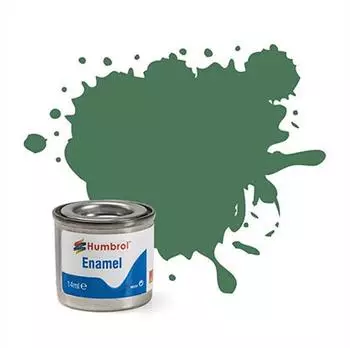 Humbrol 481101 Enamel Nr. 101 Mittleres Grün matt 14 ml