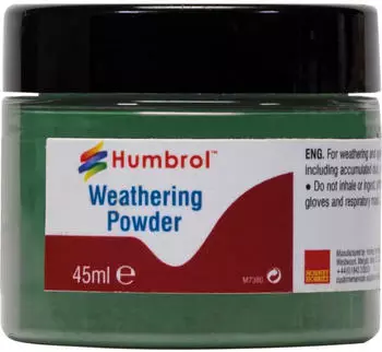 Humbrol 486005 Weathering-Puder Chrom-Oxid-Grün 45 ml