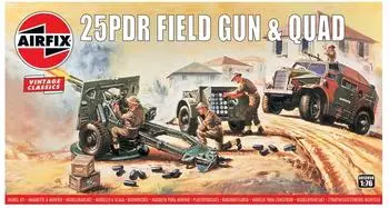Airfix A01305V 1:76 25pdr Feldgeschütz mit Morris Com. C8 Fat