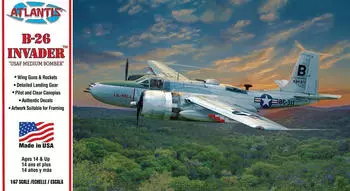 Atlantis Land 566818 1:67 B-26 Invader Bomber