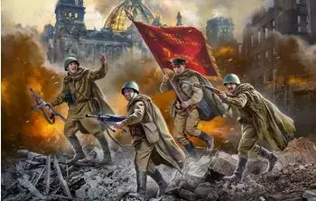 Zvezda 6293 1:72 Sowjetische Garde Infanterie WWII