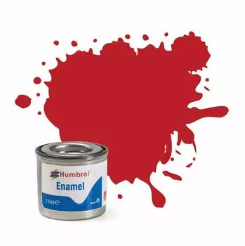 Humbrol 481060 Enamel Nr. 60 Scharlachrot matt 14 ml