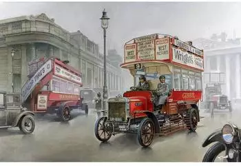 Roden 739 Type B Bus LGOC London Early 1914 in 1:72