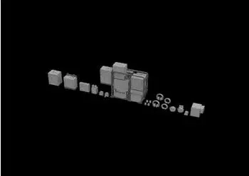 Eduard 635039 Sd.Kfz. 251/6 Ausf. C radio equipment PRINT DRAGON