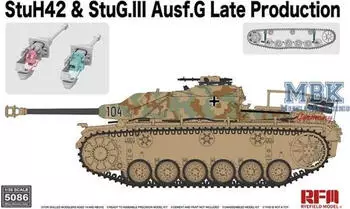 Ryefield Model 5086 StuH42 & StuG.III Ausf.G Late Production