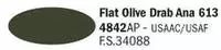 ITALERI 510004842, ITALERI 510004842 Acrylfarbe Oliv D&uuml;ster Ana 613 20 ml,