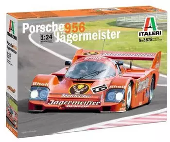 Italeri 510003678 1:24 Porsche 956 Jägermeister