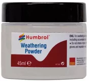 Humbrol 486002 Weathering-Puder Weiss 45 ml