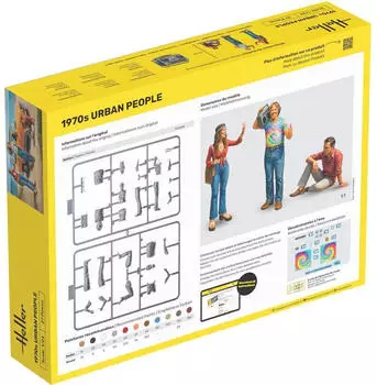 Heller 58757 STARTER KIT 1970s Urban People