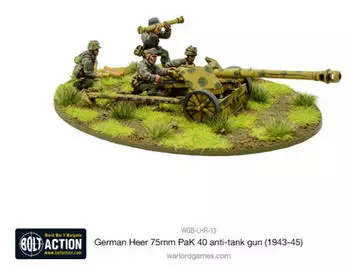 Warlord Games WGB-LHR-13 German PaK 40 75mm anti-tank gun