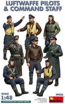 MiniArt 49026 Luftwaffe Pilots and Command Staff