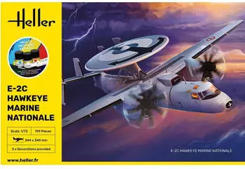 Heller 58302 STARTER KIT E-2C Hawkeye Marine Nationale