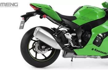 Meng Model Model MT-008s Kawasaki ZX-10RR (Pre-colored Edition)