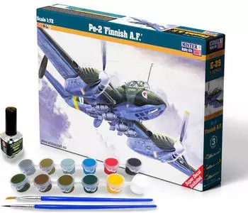 Mistercraft SE-25 Pe-2 Finnish A.F. SUPER SET in 1:72