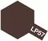 Tamiya 300082157 LP-57 Rotbraun 2 matt 10 ml