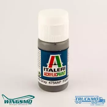 Italeri 510004754 IT Acrylfarbe Dunkel Ggrau ma