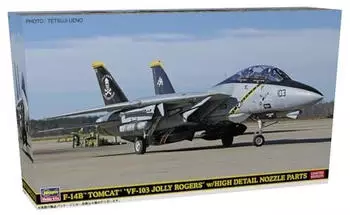 Hasegawa 652473 1/72 F-14B Tomcat Vf-103 Jolly Rogers