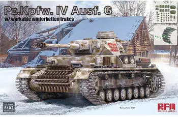 Ryefield Model 5102 Pz.Kpfw. IV Ausf. G w/Workable Winterketten Tracks