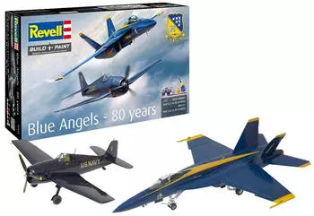 Revell 05613 1:72 Geschenkset Blue Angels 80 Jahre