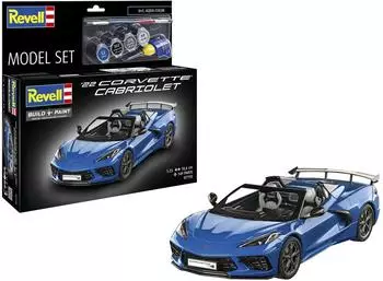 Revell 67750 1:25 Model Set Corvette C8 Cabriolet