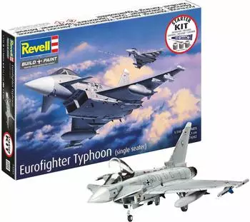 Revell 74282 1:144 Starter Kit Eurofighter Typhoon (single seater)