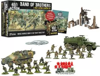 Warlord Games 401510007 Bolt Action Band of Brothers (3.ed)