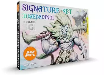 AK Interactive Signature Set Josedavinci (3rd Generation) (18x17mL) (AK-11757)