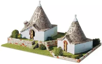 Aedes Ars Trulli Pugliesi Alberobello Italia Bausatz 2800tlg 1:80 (ADS1257)