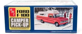 AMT 1963 Ford F-100 Camper Pickup Modellbausatz 1/25 (AMT1412)