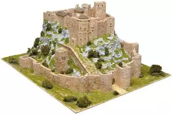 Aedes Ars Burg Loarre Modellbausatz Maßstab 1:200 (1007)