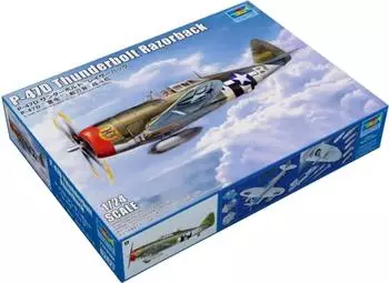 Trumpeter 02427 - P-47D Thunderbolt Razorback