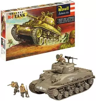 Revell 03369 - M4 Sherman - 75 Years Plastic Modelbuilding Modellbausatz