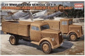Academy WWII - 5 Ground Vehicles Set (13404)