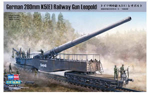 HobbyBoss German 280mm K5(E) Railway Gun Leopold (82903)
