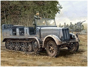 Trumpeter Sd.Kfz. 7 mittlerer Zugkraftwagen 8t Early Version (1514)