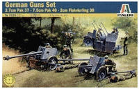 ITALERI 510007026, ITALERI 510007026 1:72 German Guns Set: PAK35-P