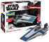 Revell Star Wars: Resistance A-wing Fighter, blau (06773)