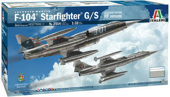 Italeri F-104 STARFIGHTER G/S - Upgraded Edition RF version (2514)