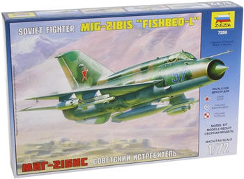 Zvezda MiG-21bis "Fishbed-L" (7259)