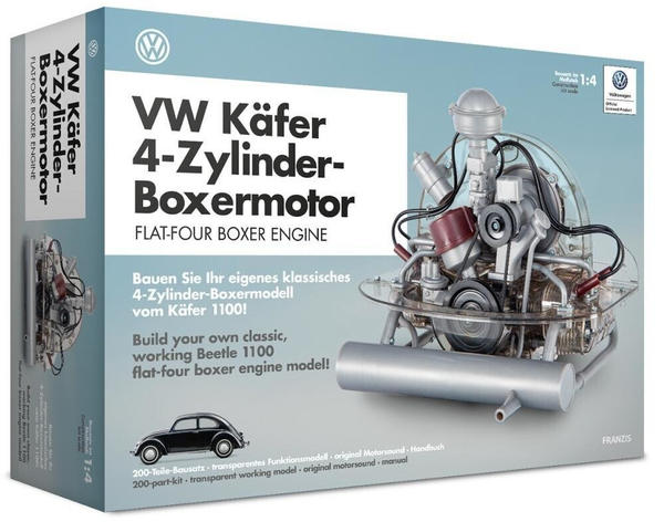 Franzis VW Käfer 4-Zylinder-Boxermotor Funktionsmodell