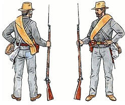 Italeri Truppen der Konföderierten - Amerikanischer Bürgerkrieg 1861-1865 (06014)