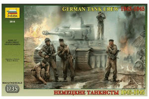 Zvezda German Tank Crew 1943-1945 (3614)