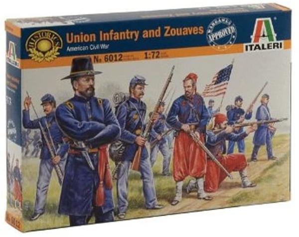 Italeri Union Infanterie & Zouawen - Amerikanischer Bürgerkrieg 1861-1865 (06012)